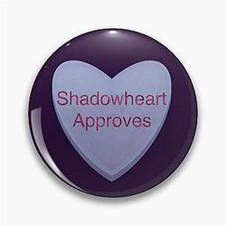 Shadowheart Approves Valentine's Heart Candy Pin