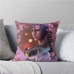 Shadow Heart Throw Pillow