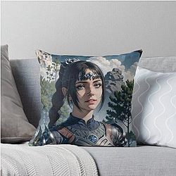 Baldur's Gate 3 Shadowheart Throw Pillow