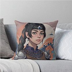 Baldur's Gate 3 Shadowheart Throw Pillow