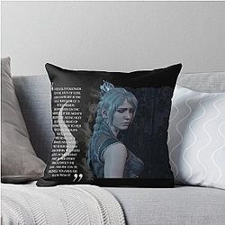 Shadowheart Baldur's Gate 3 Throw Pillow
