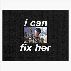 FOR DARK BACKGROUND Shadowheart I can fix her Jigsaw Puzzle