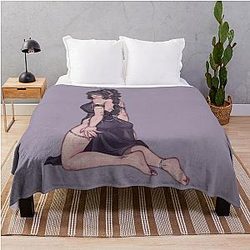 Shadowheart Throw Blanket