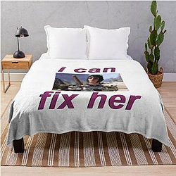 Shadowheart Throw Blanket