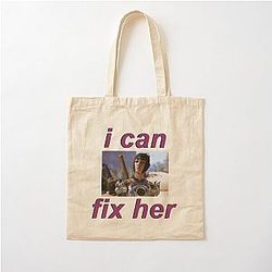 Shadowheart Cotton Tote Bag