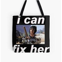 For Dark Background Shadowheart I Can Fix Her Tote Bag