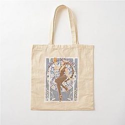 Shadowheart Nouveau Cotton Tote Bag
