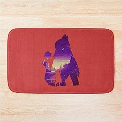 Baldur's Gate 3 Shadowheart Negative Illusion Bath Mat
