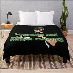 Shane Gillis Marines Throw Blanket