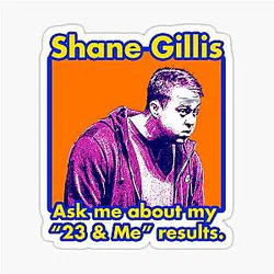 Shane Gillis Vintage Concert Poster Style Sticker