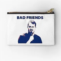 Shane Gillis Bad Friends T Shirt Zipper Pouch