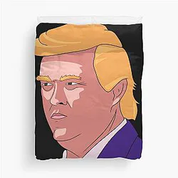 Shane Gillis Trump Duvet Cover