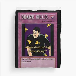 Shane Gillis Uncle Danny Trap Card Duvet Cover