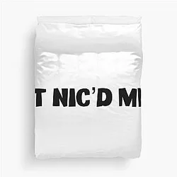 Shane Gillis IT NIC Duvet Cover