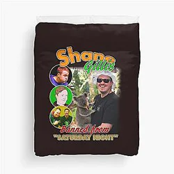 Shane Gillis Vintage Rap Style Duvet Cover