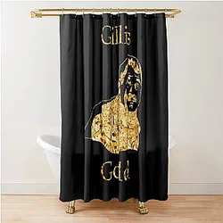 Shane Gillis Gold Shower Curtain