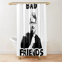 Shane Gillis Bad Friends T-shirt Shower Curtain