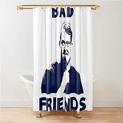 Shane Gillis Bad Friends T Shirt Shower Curtain