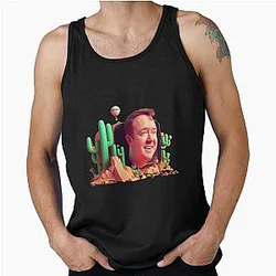 Shane Gillis cartoon style tank top