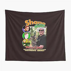 Shane Gillis vintage rap style design tapestry