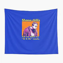 Shane Gillis vintage concert poster style Tapestry