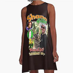 Shane Gillis vintage rap style A Line Dress