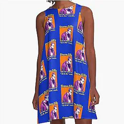 Shane Gillis vintage concert poster A-Line Dress