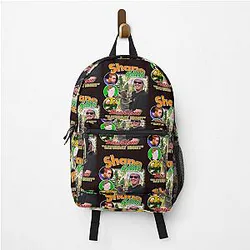 Shane Gillis vintage rap style design backpack