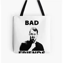 Shane Gillis Bad Friends All Over Print Tote Bag