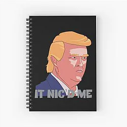 Shane Gillis It Me Spiral Notebook