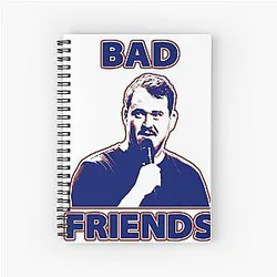 Shane Gillis Bad Friends Notebook