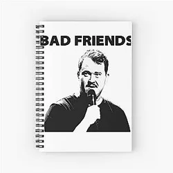 Shane Gillis Bad Friends Notebook