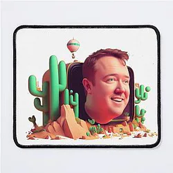 Shane Gillis Cartoon Style Mouse Pad