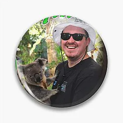 Shane Gillis vintage rap style design Pin