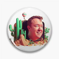Shane Gillis cartoon character Pin