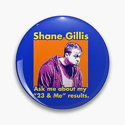 Shane Gillis Vintage Concert Poster Style Pin
