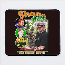 Shane Gillis vintage rap style Mouse Pad