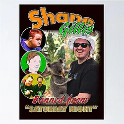 Shane Gillis Vintage Rap Style Poster
