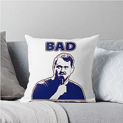 Shane Gillis Bad Friends Throw Pillow