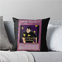 Shane Gillis Uncle Danny Trap Card Throw Pillow