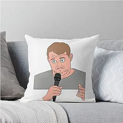 Shane Gillis Characterized Throw Pillow