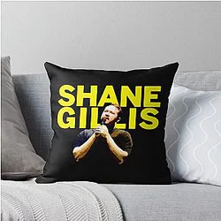 Shane Gillis T Shirt Throw Pillow