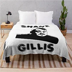 Shane Gillis Black Throw Blanket