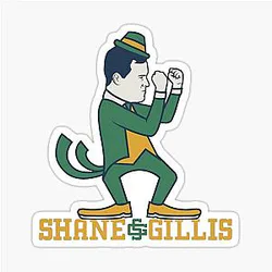 Shane Gillis Fighting Irish Sticker