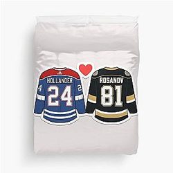Shane Hollander & Ilya Rozanov: Heated Rivalry Duvet Cover
