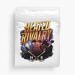 Ilya Rozanov And Shane Hollander - Heated Rivalry Hudson Williams Connor Storrie Duvet Cover