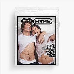 Heated Rivalry Shane Hollander vs Ilya Rozanov Duvet Cover