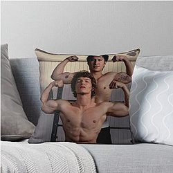 Heated Rivalry Breath Shane Hollander Ilya Rozanov Throw Pillow