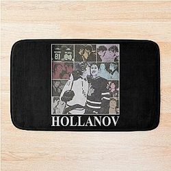 Heated Rivalry Shane Hollander Ilya Rozanov Connor Storrie Fan Art Bath Mat
