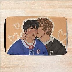 Shane Hollander Ilya Rozanov Pride Hockey Heated Rivalry Bath Mat